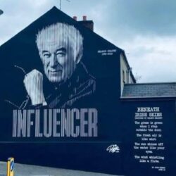 Un dodicenne, un mural, Seamus&hellip;